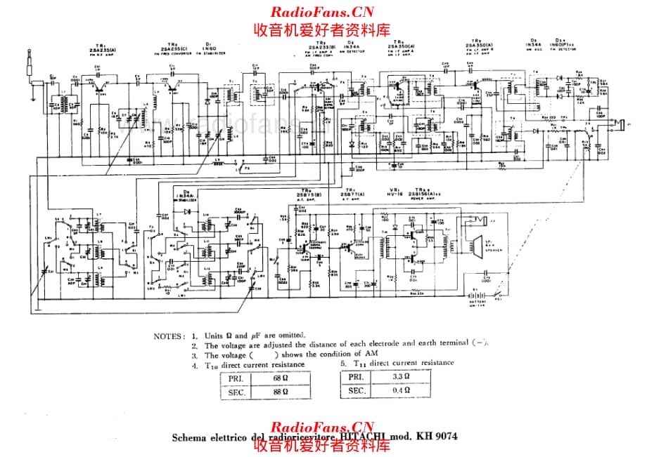 Hitachi KH9074 电路原理图.pdf_第1页