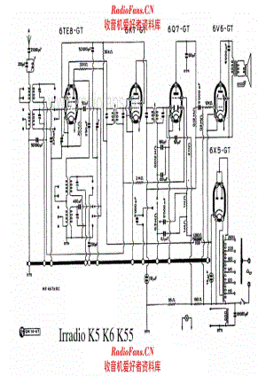 Irradio K5 K6 K55 电路原理图.pdf
