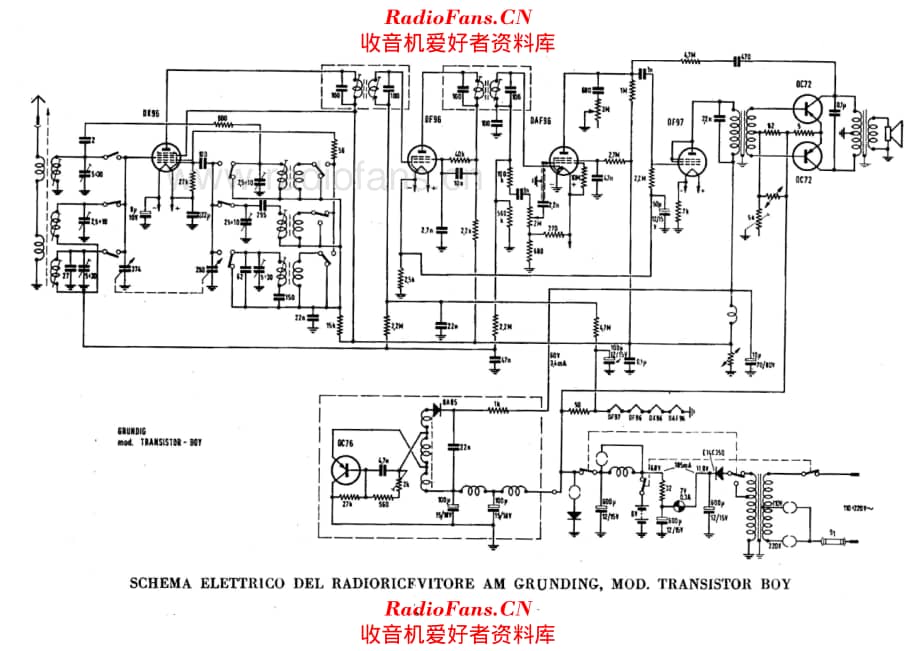 Grundig Transistor Boy E57 电路原理图.pdf_第1页