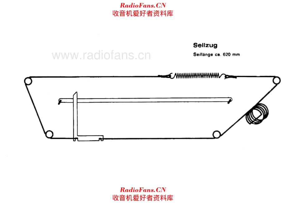 Grundig Record Boy Universal 210 tuning cord 电路原理图.pdf_第1页