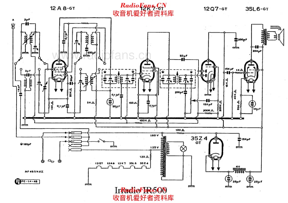 Irradio IR500 电路原理图.pdf_第1页