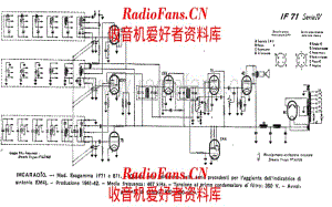 Imca Radio IF71_IV 电路原理图.pdf
