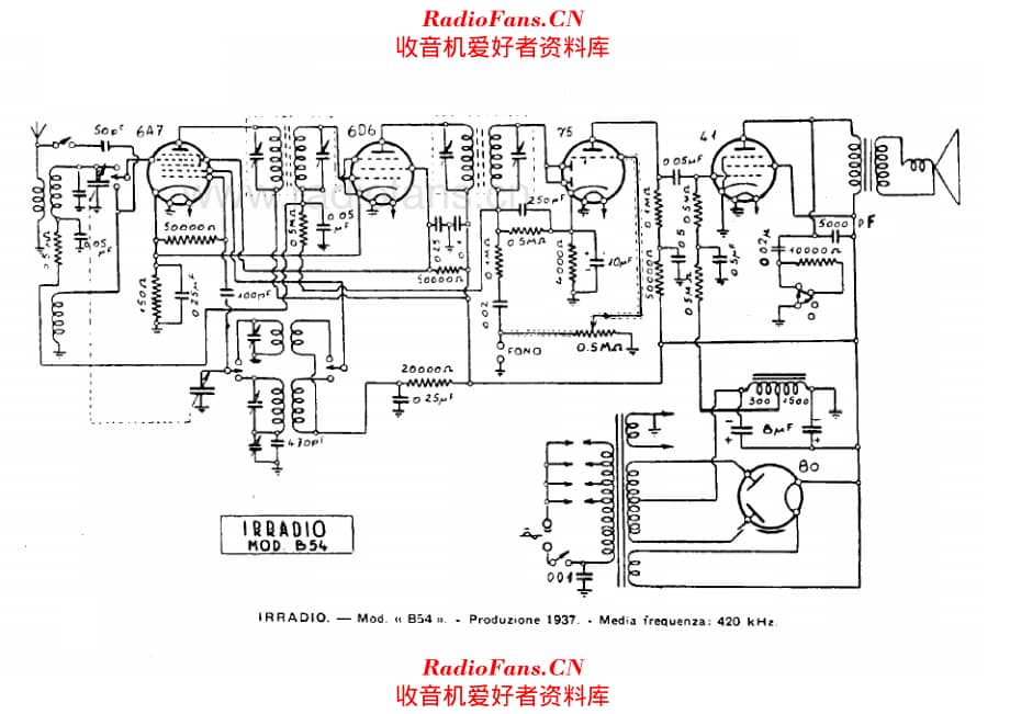 Irradio B54_2 电路原理图.pdf_第1页