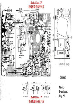 Grundig Music Transistor Boy 59 PCB layout 电路原理图.pdf