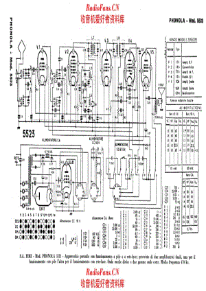 Phonola 5523 电路原理图.pdf