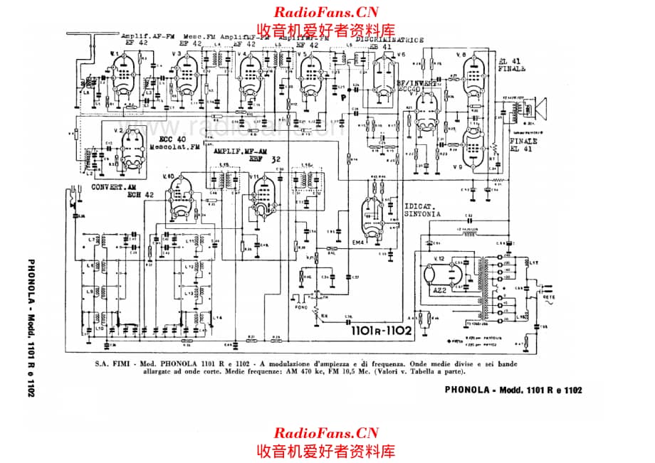 Phonola 1101R 1102 电路原理图.pdf_第1页