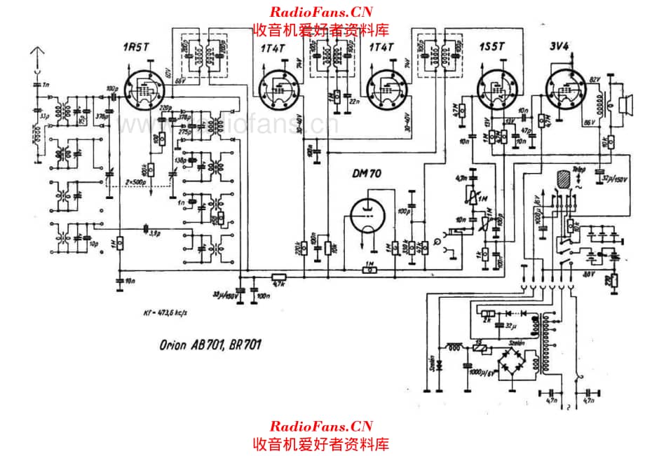 Orion AB701 BR701 电路原理图.pdf_第1页