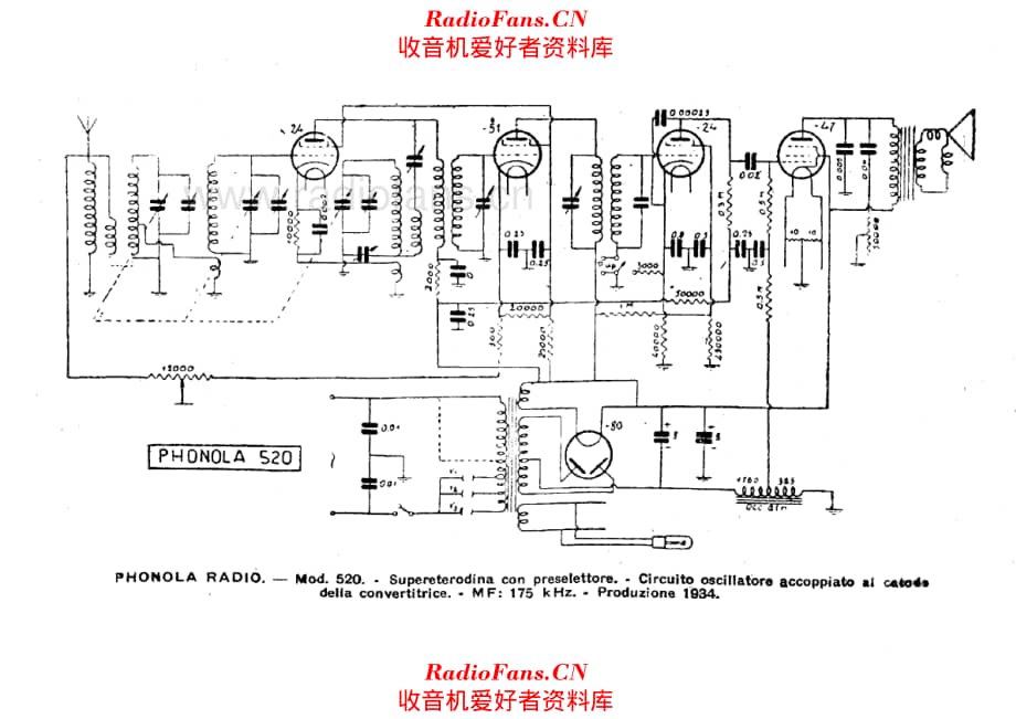 Phonola 520 电路原理图.pdf_第1页