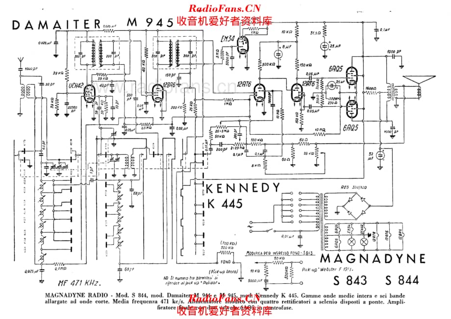 Kennedy K445 M944 M945 S843 S844 电路原理图.pdf_第1页