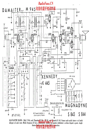 Kennedy K445 M944 M945 S843 S844 电路原理图.pdf