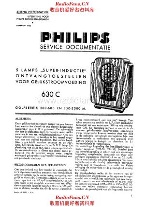 Philips 630C 电路原理图.pdf
