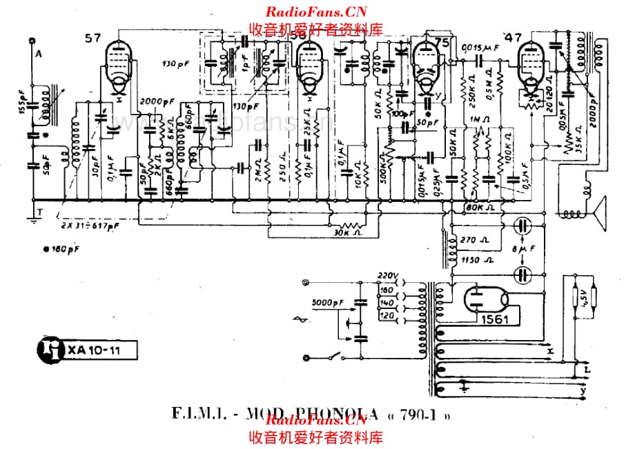 Phonola 790-1 alternate 电路原理图.pdf_第1页