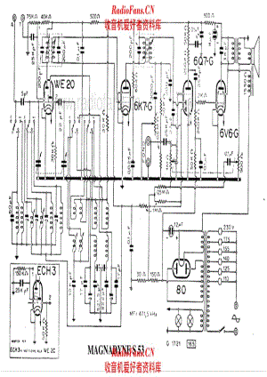 Magnadyne S53 alternate 电路原理图.pdf