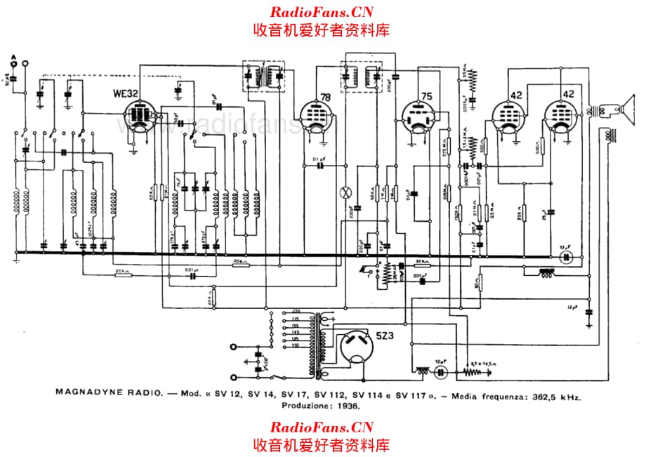 Magnadyne SV12 SV14 alternate 电路原理图.pdf_第1页