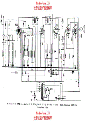 Magnadyne SV12 SV14 alternate 电路原理图.pdf