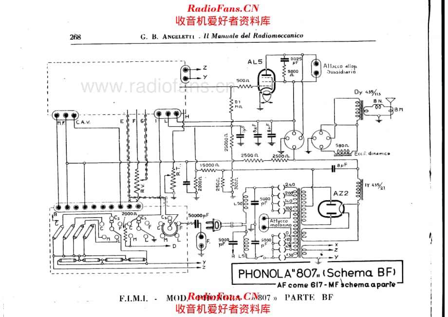 Phonola 807-BF 电路原理图.pdf_第1页