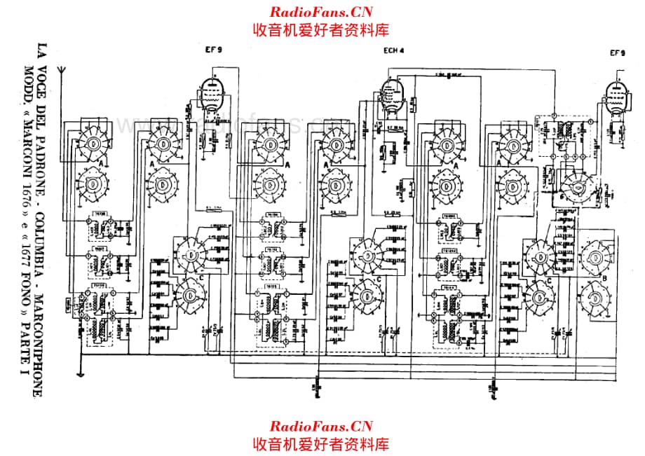 Marconi 1676 1677 Fono I 电路原理图.pdf_第1页