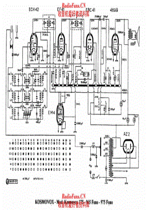 Kosmovox 175 965 Fono 975 Fono 电路原理图.pdf