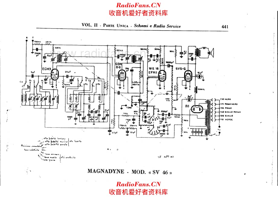 Magnadyne SV46 电路原理图.pdf_第1页