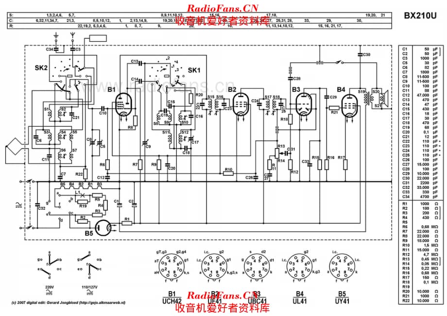 Philips BX210U 电路原理图.pdf_第1页