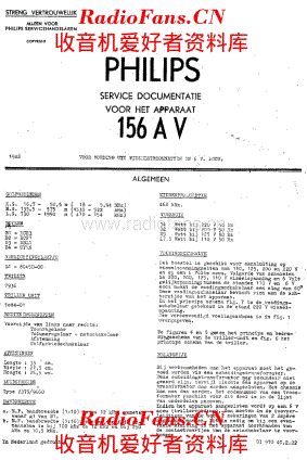 Philips 156AV 电路原理图.pdf