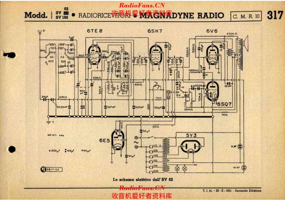 Magnadyne SV62 电路原理图.pdf_第1页