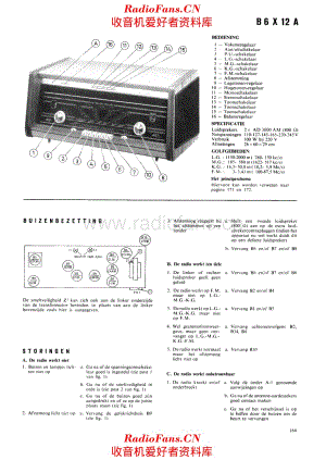 Philips B6X12A 电路原理图.pdf