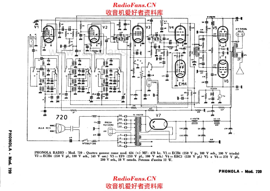 Phonola 720 电路原理图.pdf_第1页