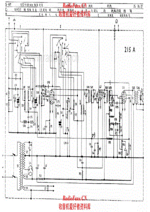 Philips 215A 电路原理图.pdf