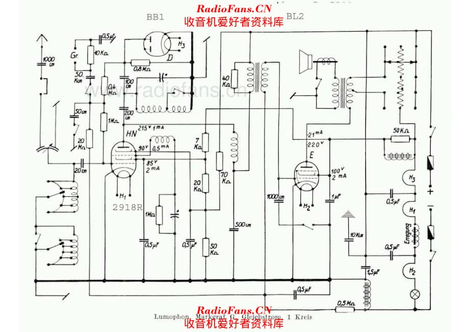 Lumophon Markgraf G 电路原理图.pdf_第1页