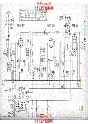 Lumophon W333 电路原理图.pdf