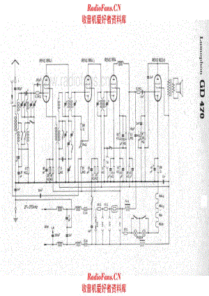Lumophon GD470 电路原理图.pdf