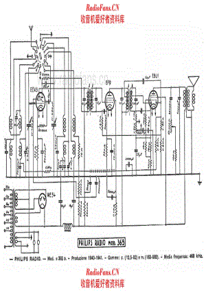 Philips 365 电路原理图.pdf