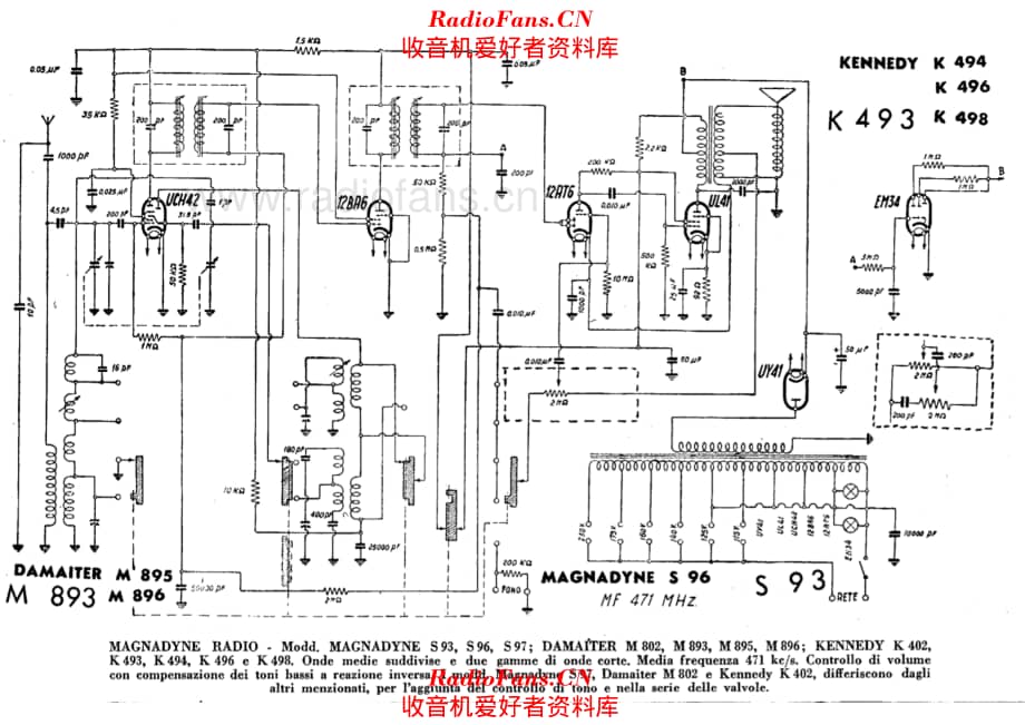 Magnadyne S93 S96 S97 电路原理图.pdf_第1页