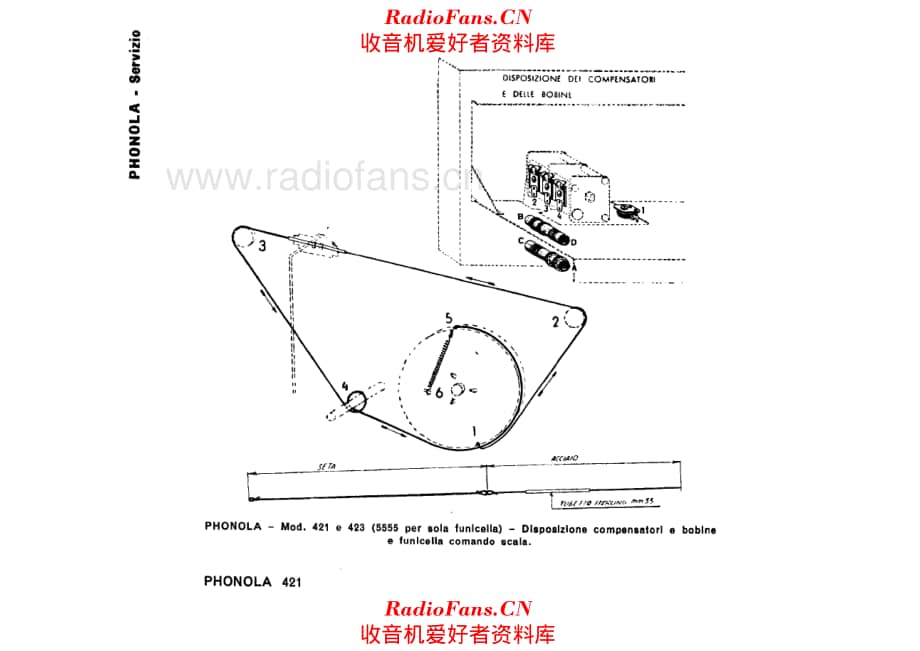 Phonola 421 423 tuning cord I 电路原理图.pdf_第1页