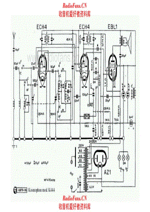 Kosmophon K444 电路原理图.pdf