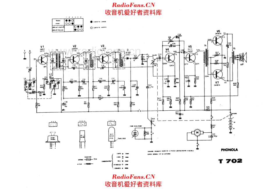 Phonola T702 电路原理图.pdf_第1页