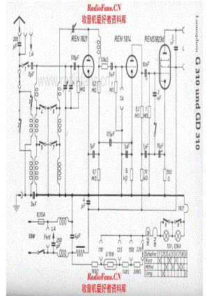 Lumophon G310 GD310 电路原理图.pdf