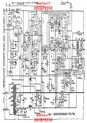 Philips 996 radiofonografo 电路原理图.pdf