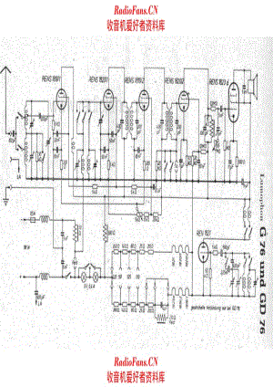 Lumophon G76 GD76 电路原理图.pdf