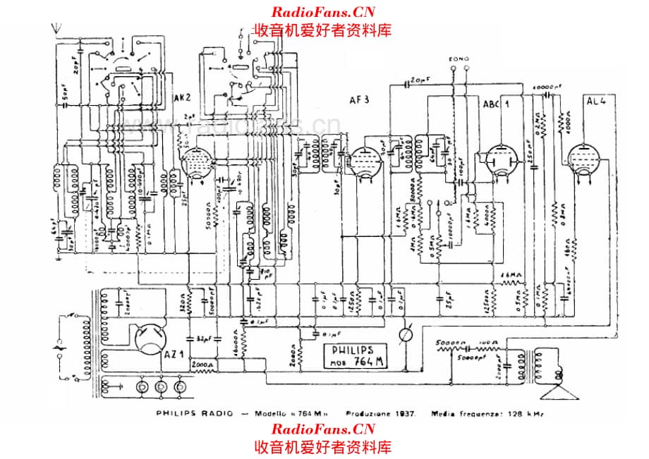 Philips 764M_2 电路原理图.pdf_第1页