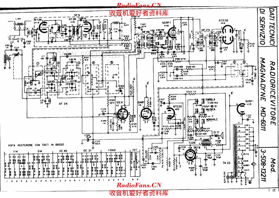 Magnadyne MD6011 电路原理图.pdf_第1页