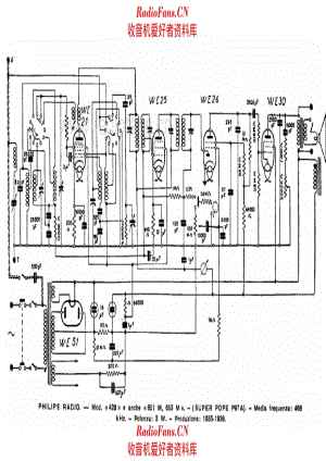 Philips 651M 653M 428 电路原理图.pdf