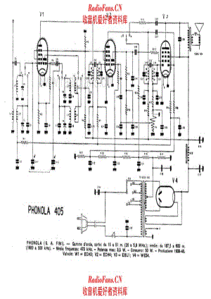 Phonola 405 电路原理图.pdf