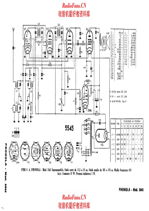 Phonola 5545 电路原理图.pdf