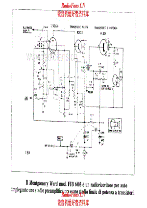 Montgomery Ward FJB 6605 电路原理图.pdf