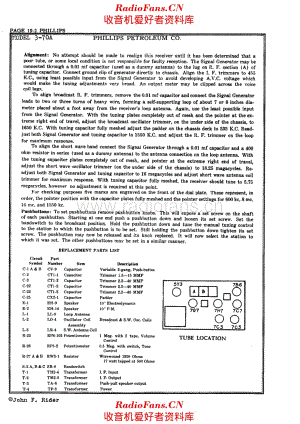 Phillips 3-70A alignment 电路原理图.pdf