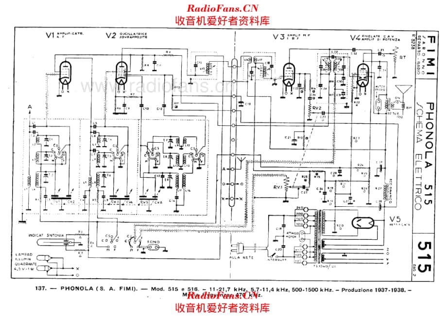 Phonola 515 电路原理图.pdf_第1页