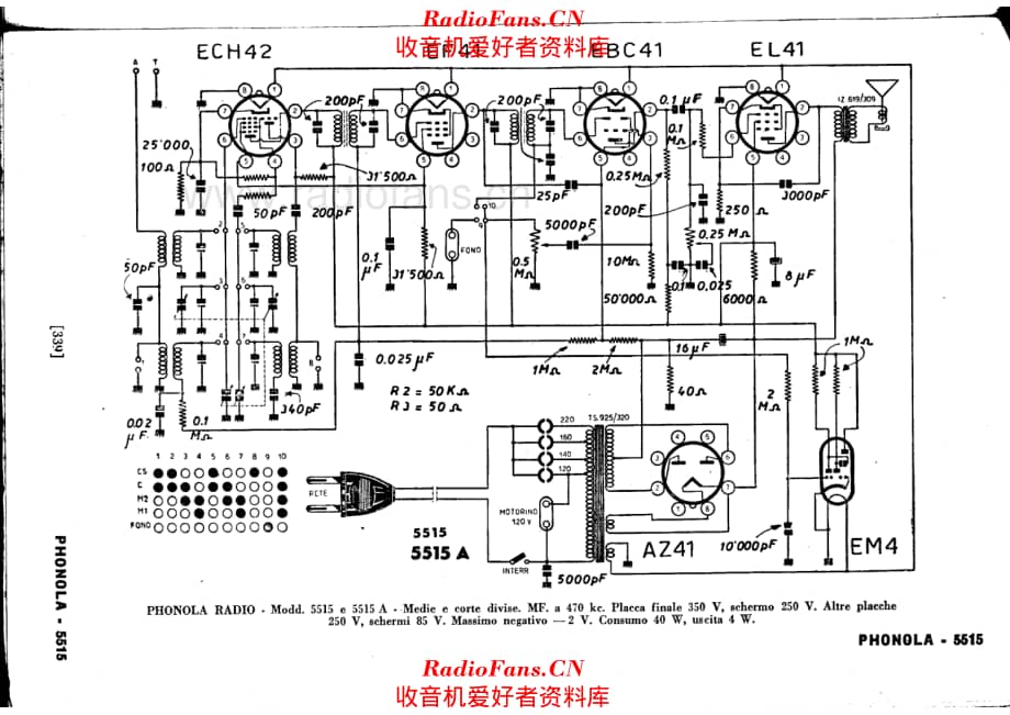 Phonola 5515_5515A 电路原理图.pdf_第1页