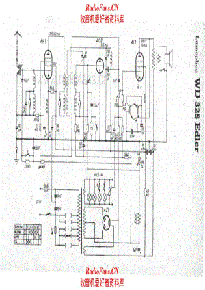 Lumophon WD325 Edler 电路原理图.pdf